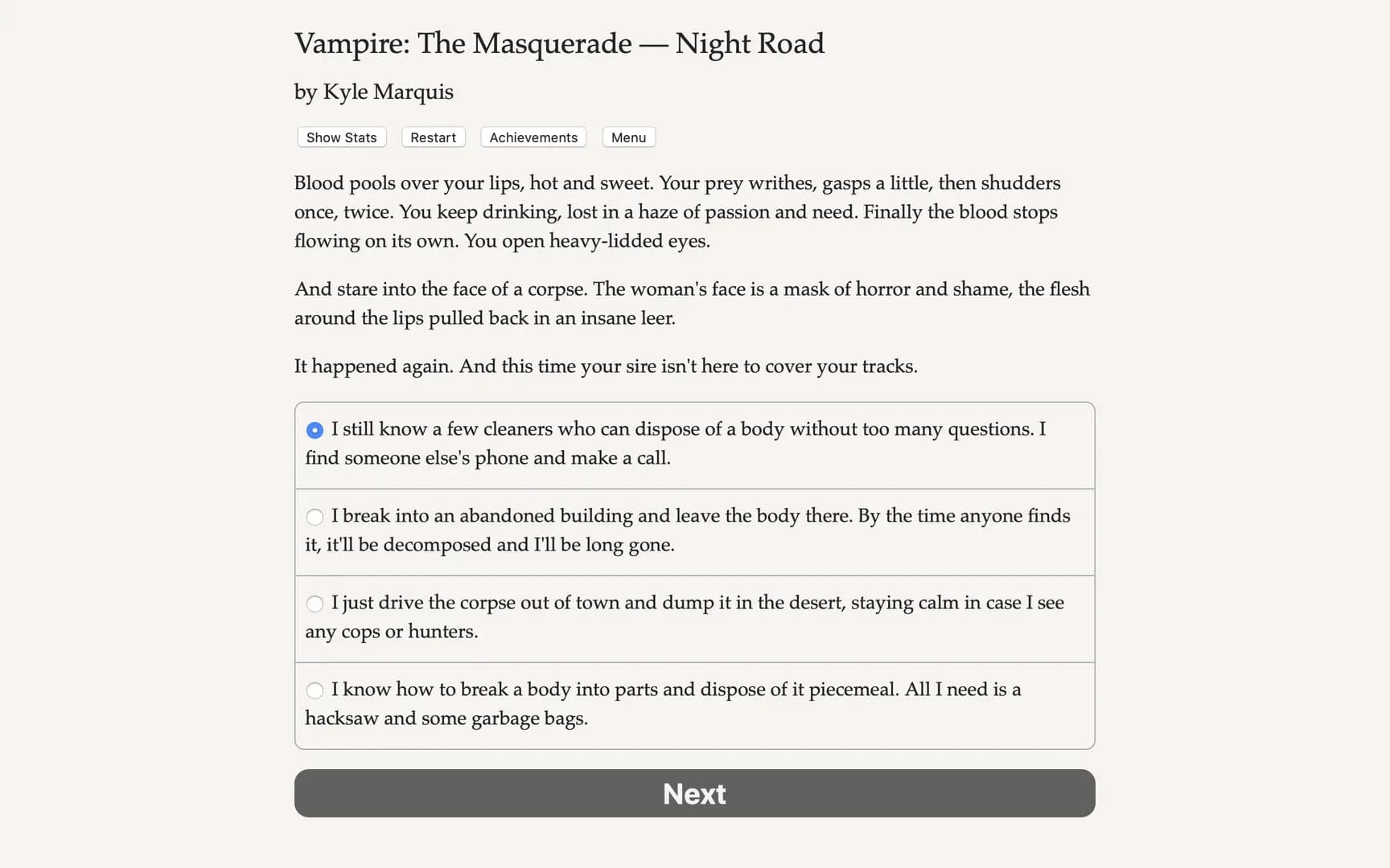 Vampire: The Masquerade — Night Road görsel 6