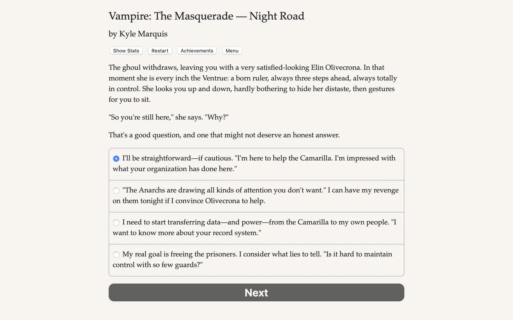 Vampire: The Masquerade — Night Road görsel 7