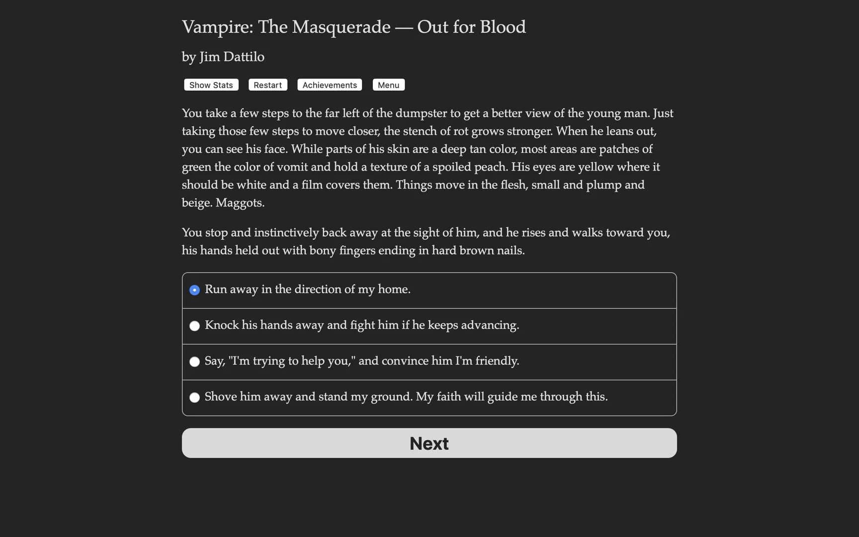 Vampire: The Masquerade — Out for Blood görsel 4