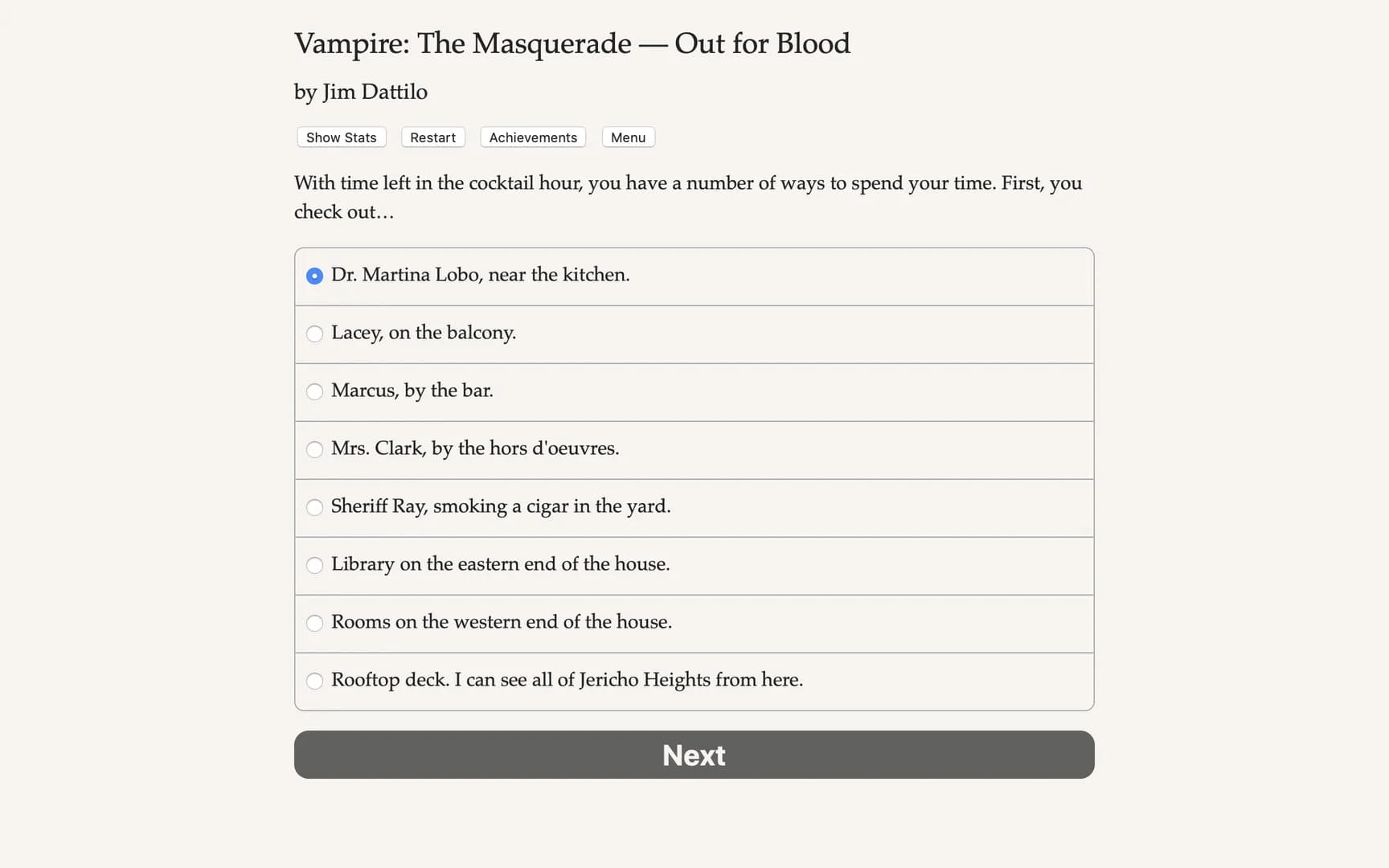 Vampire: The Masquerade — Out for Blood görsel 6
