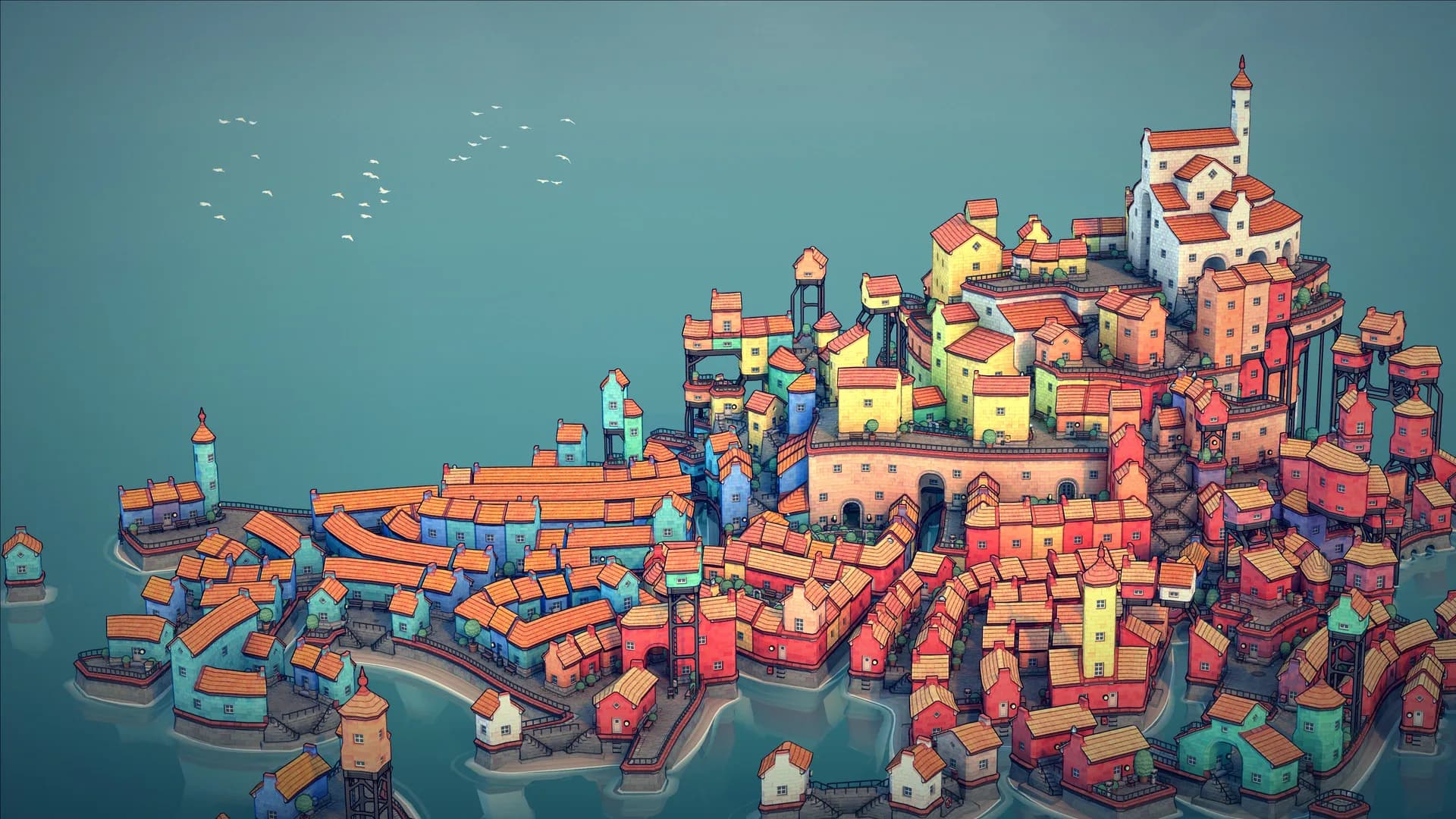 Townscaper görsel 4