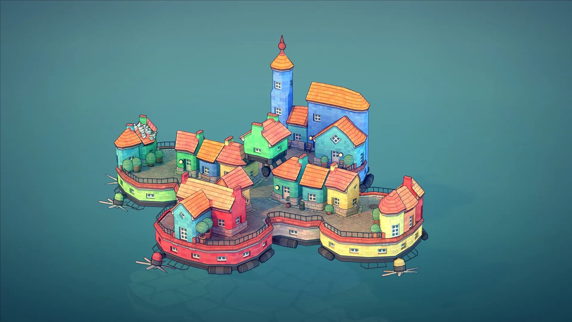 Townscaper görsel 8