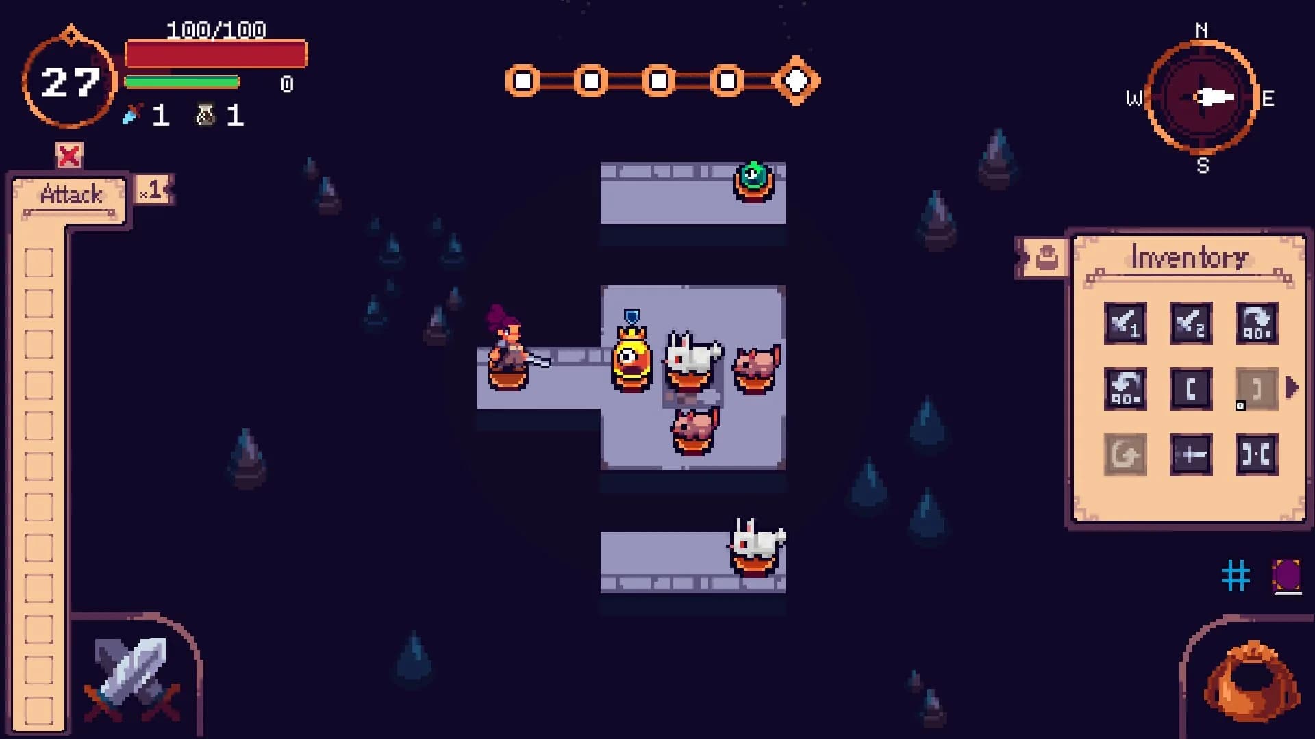 Programmer Dungeon Knightress görsel 8
