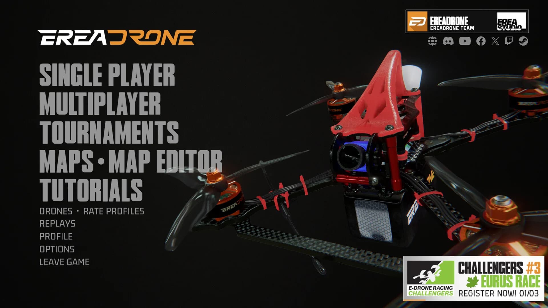EreaDrone : FPV Drone Simulator görsel 3