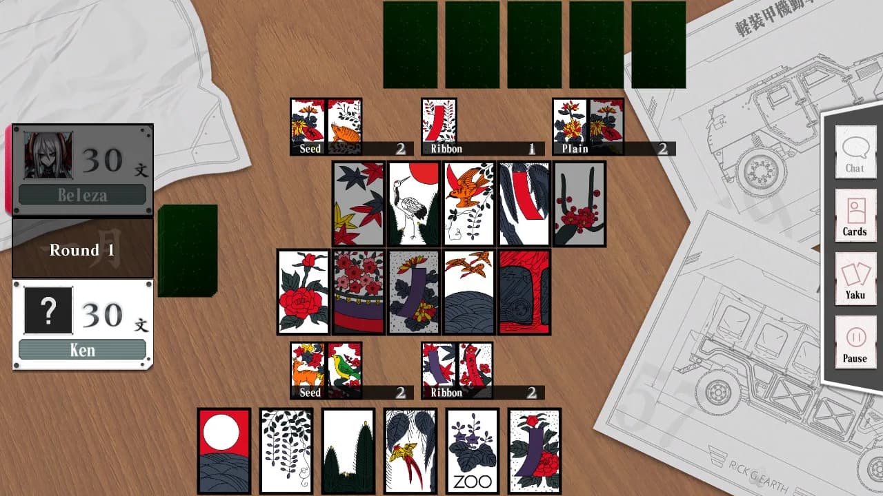 Bishoujo Battle Hanafuda Koi-Koi görsel 4