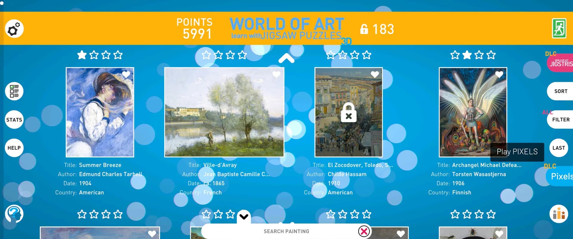 WORLD OF ART JIGSAW PUZZLES  görsel 19