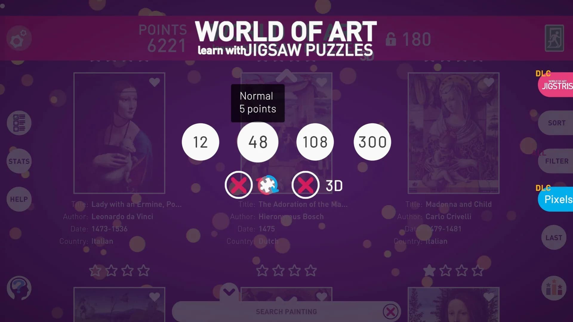 WORLD OF ART JIGSAW PUZZLES  görsel 7