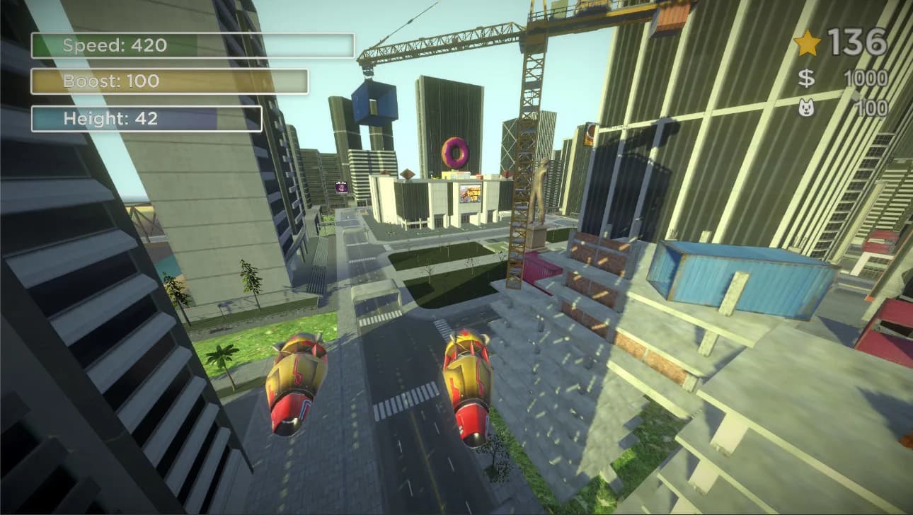 Flying Hero VR görsel 2