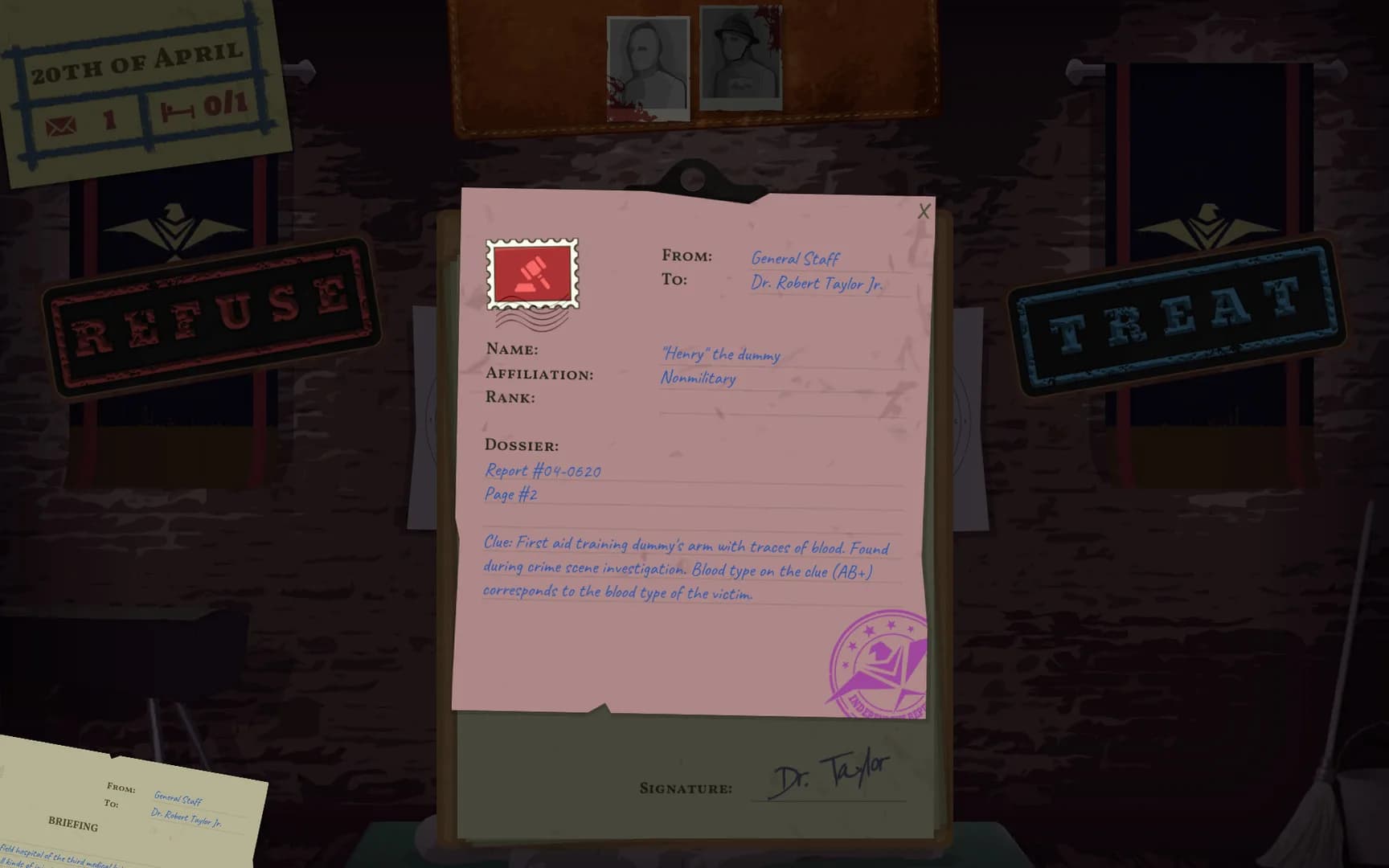 Field Hospital: Dr. Taylor's Story görsel 8