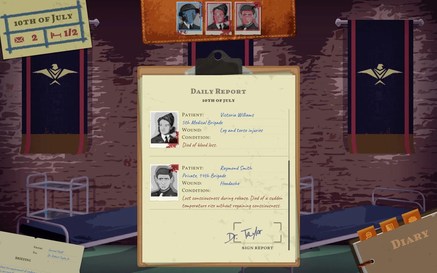 Field Hospital: Dr. Taylor's Story görsel 11