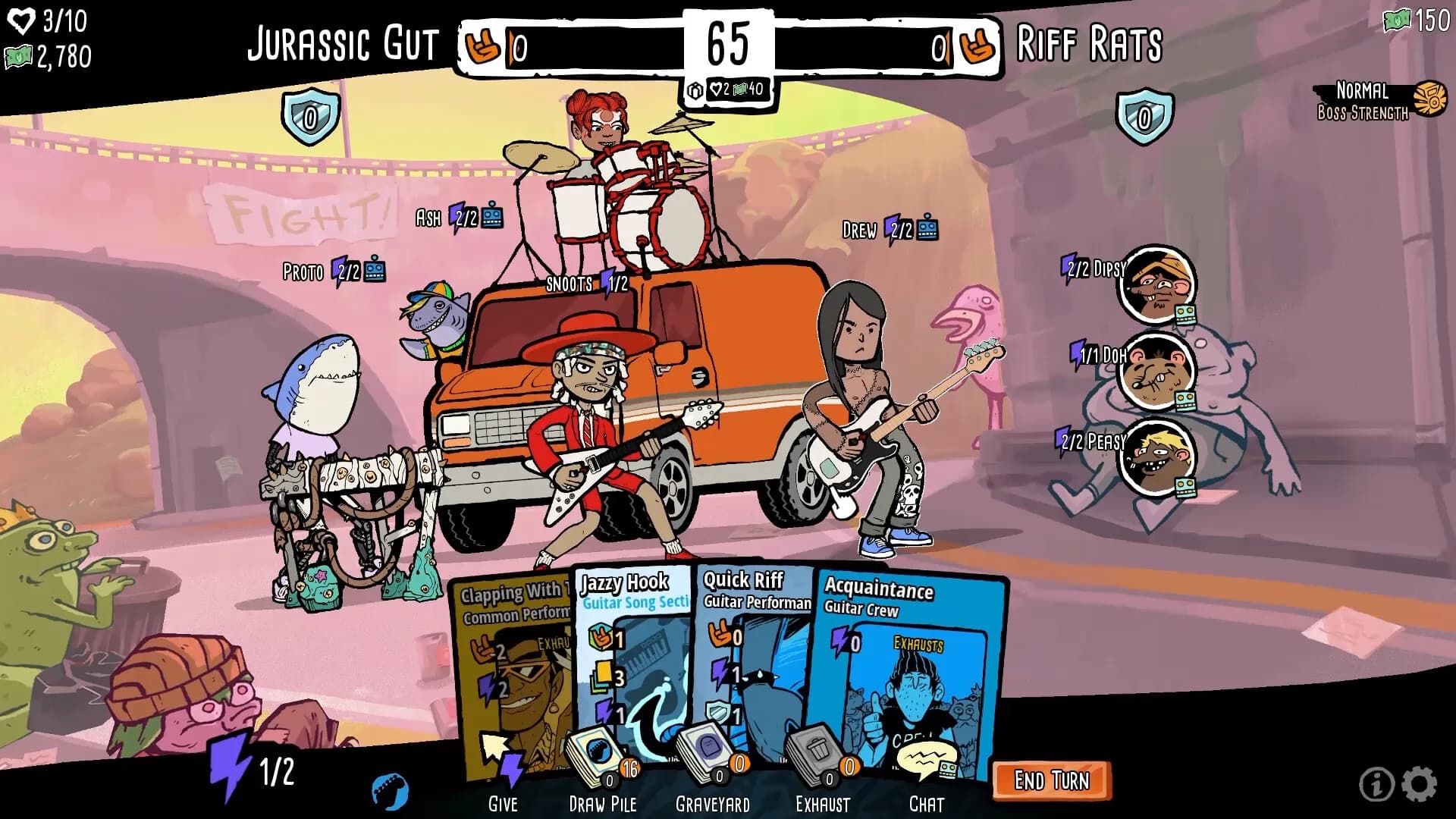 Battle Bands: Rock & Roll Deckbuilder görsel 2