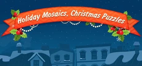 Holiday Mosaics Christmas Puzzles görsel 1