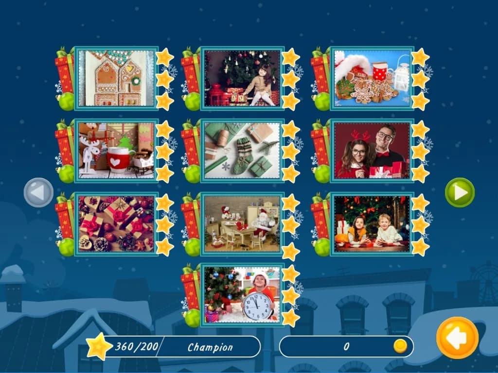 Holiday Mosaics Christmas Puzzles görsel 2
