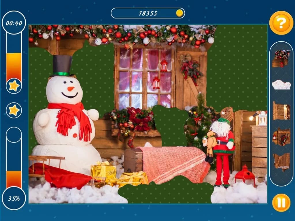 Holiday Mosaics Christmas Puzzles görsel 5