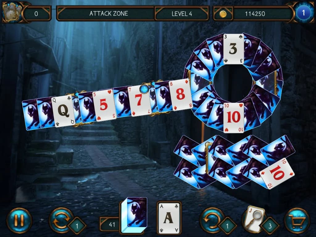 Detective Solitaire Inspector Magic and the Man Without Face görsel 2