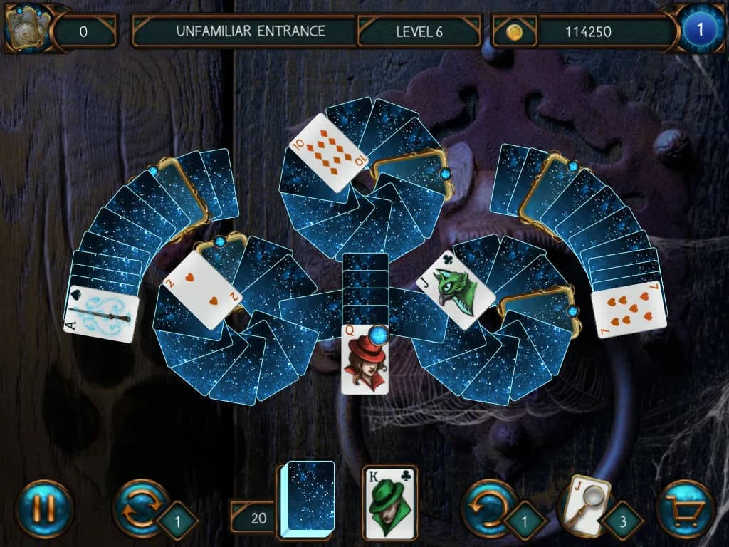 Detective Solitaire Inspector Magic and the Man Without Face görsel 4