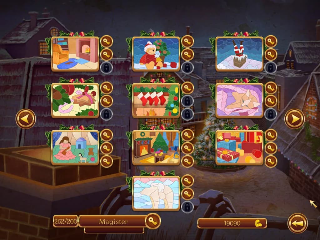 Christmas Patchwork Frozen görsel 4