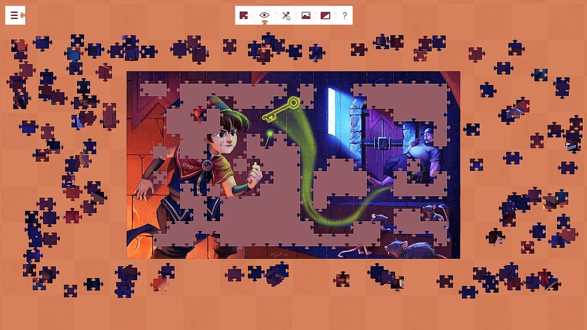 Magic Lessons in Wand Valley - a jigsaw puzzle tale görsel 4