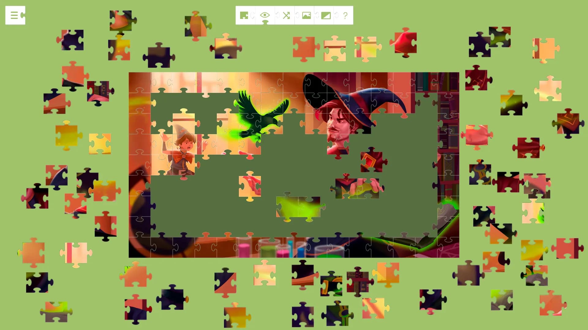 Magic Lessons in Wand Valley - a jigsaw puzzle tale görsel 6