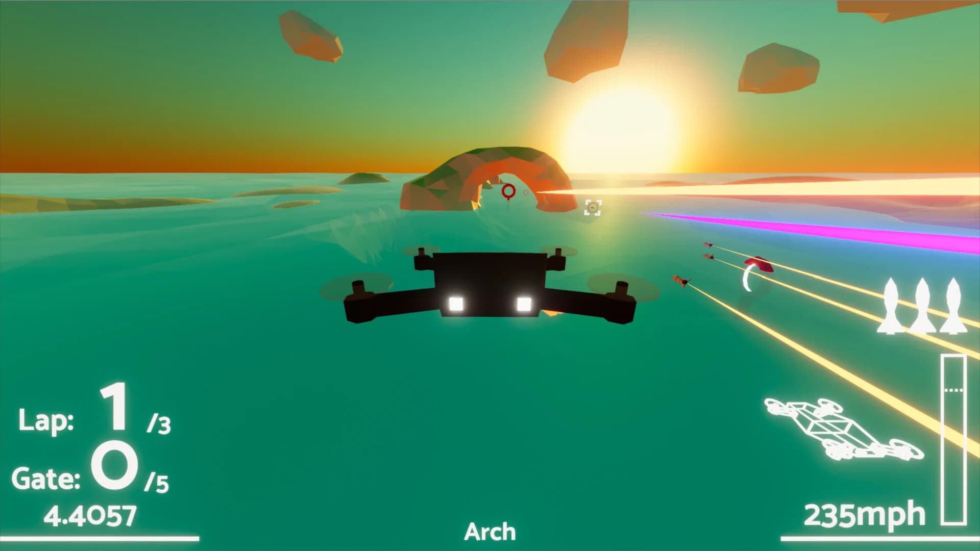 Sunset 20 Drone Racer görsel 6