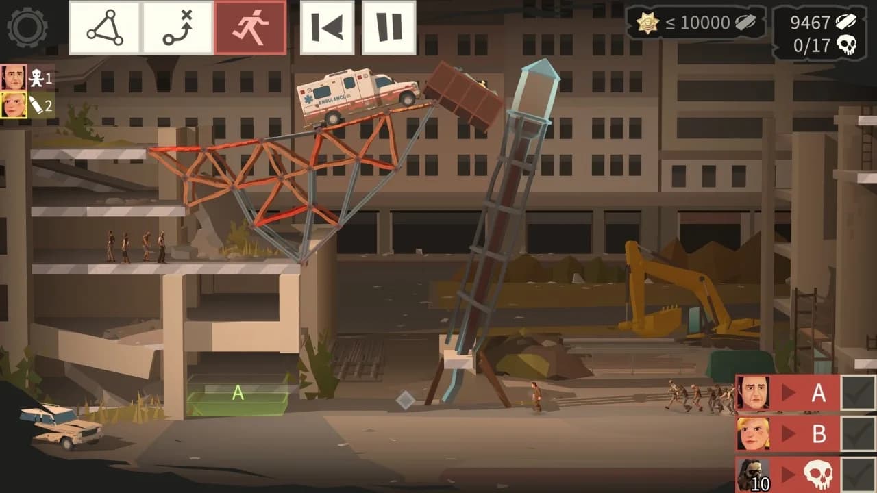 Bridge Constructor: The Walking Dead görsel 3