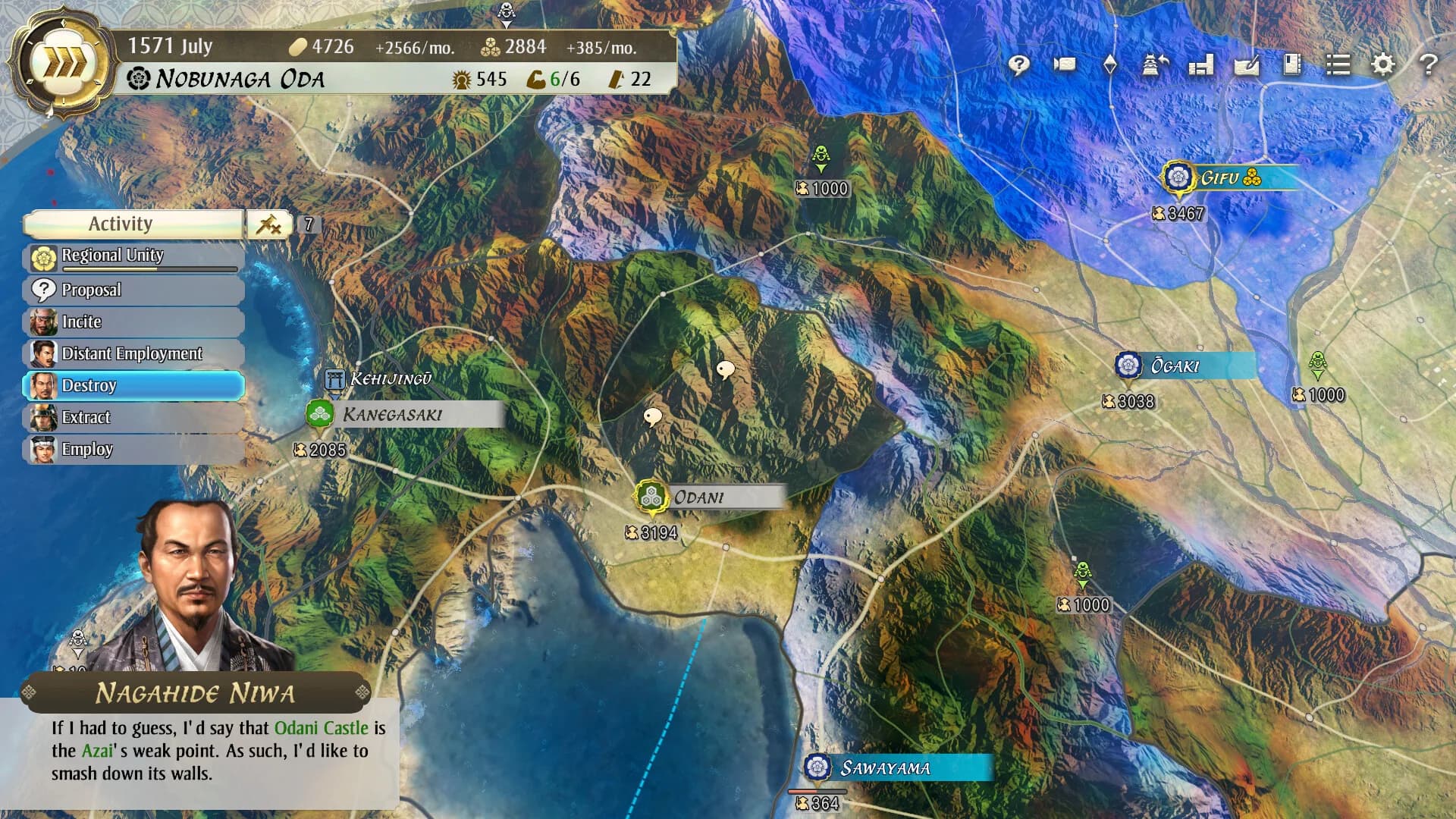 NOBUNAGA'S AMBITION: Awakening görsel 4