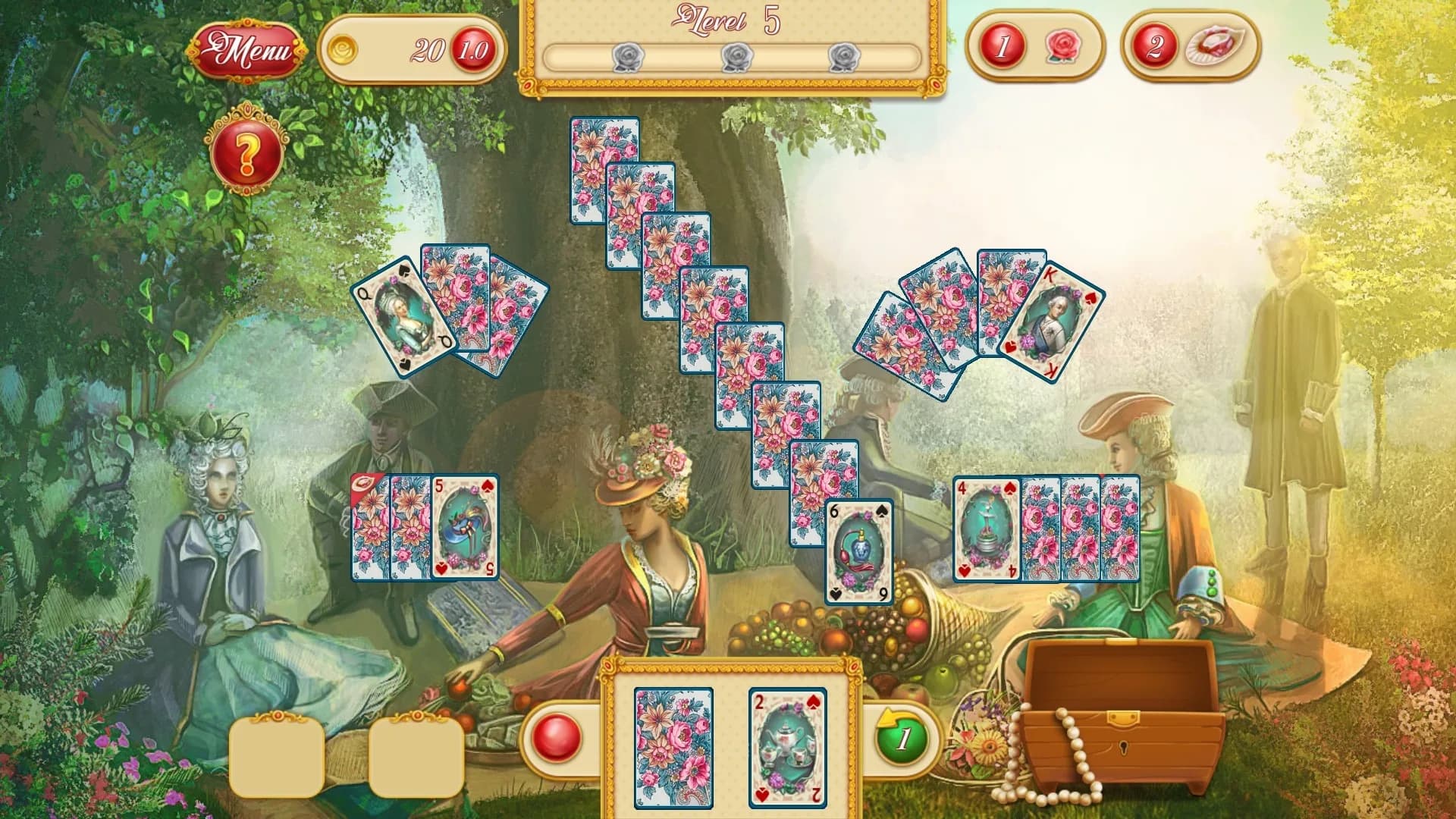Marie Antoinette's Solitaire görsel 2