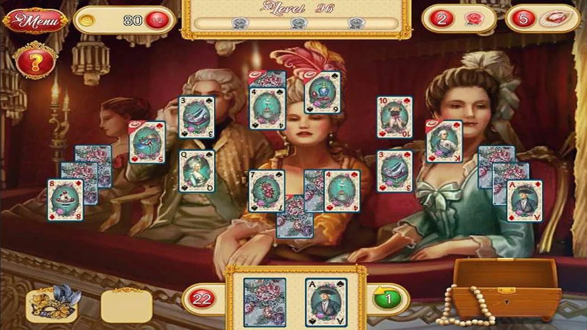Marie Antoinette's Solitaire görsel 3