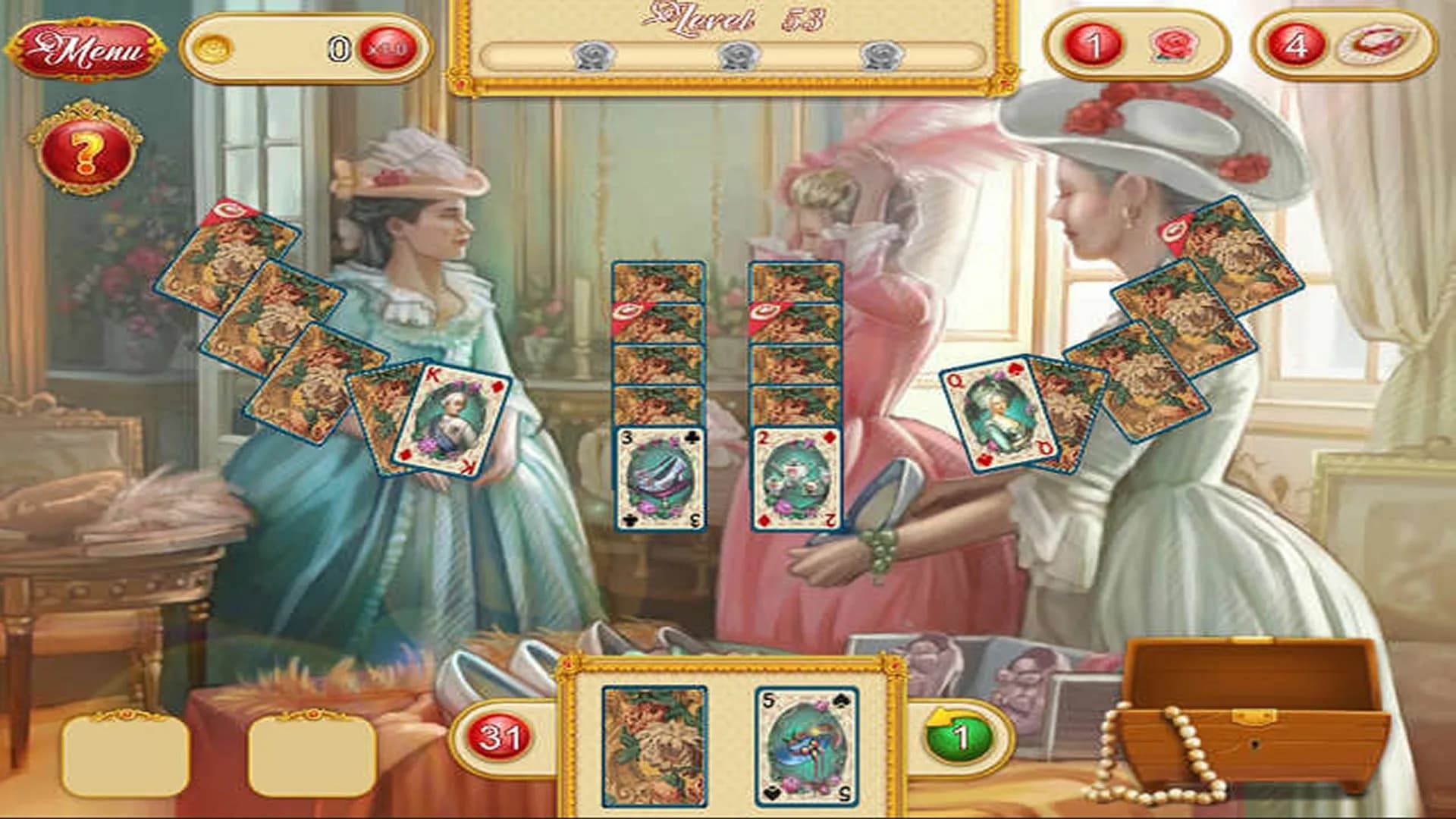 Marie Antoinette's Solitaire görsel 5