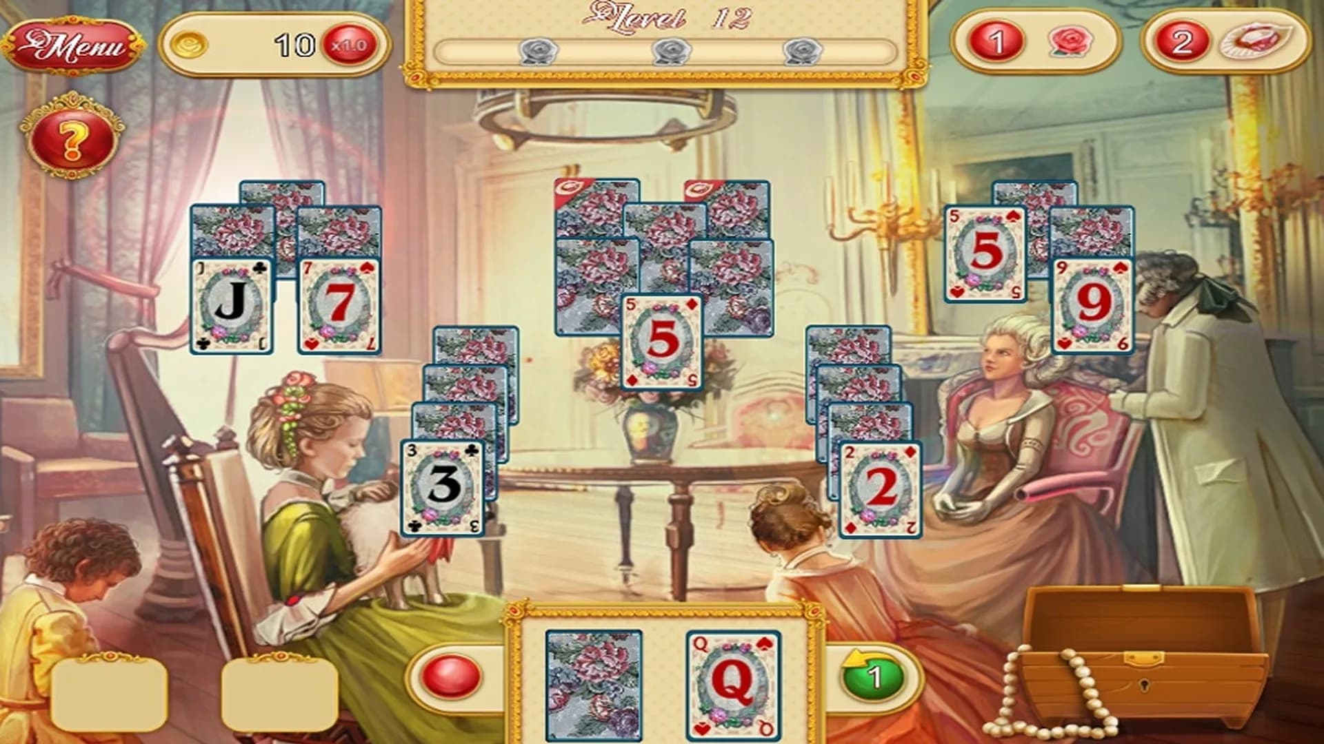 Marie Antoinette's Solitaire görsel 6