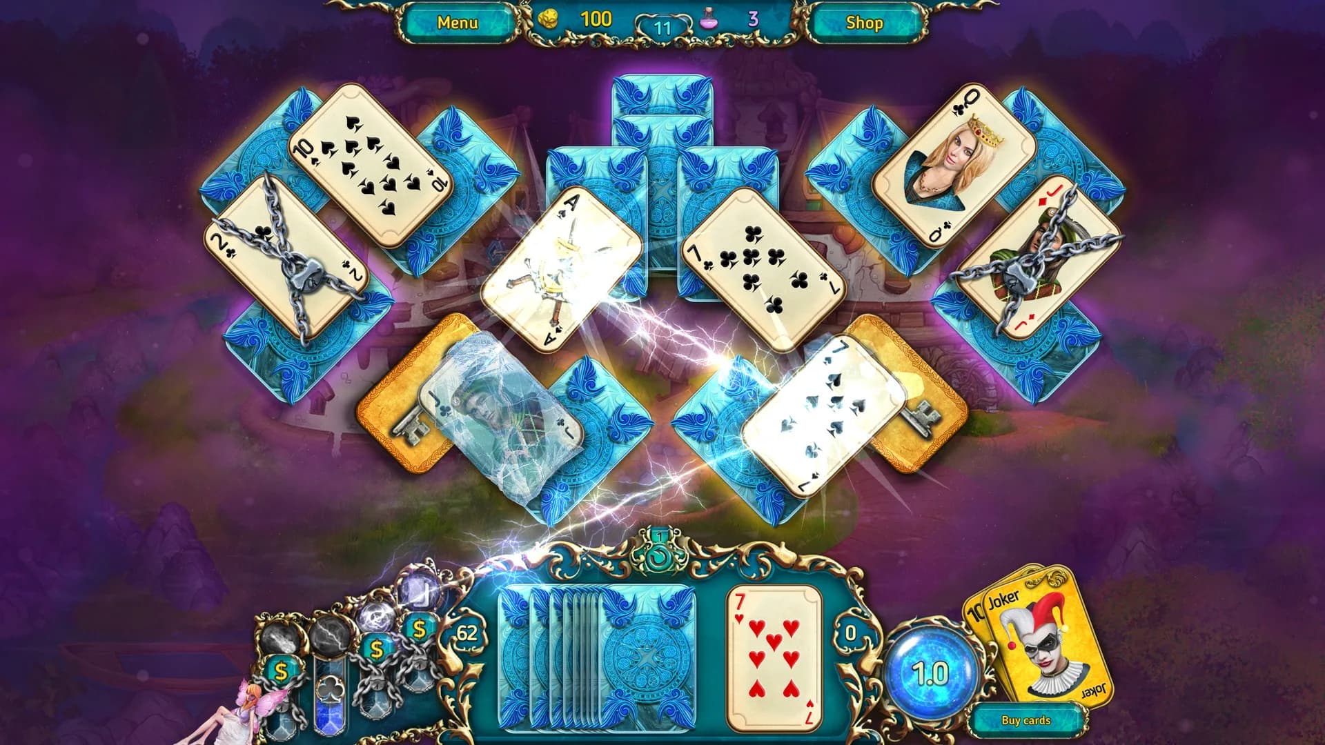 Dreamland Solitaire: Dark Prophecy görsel 3