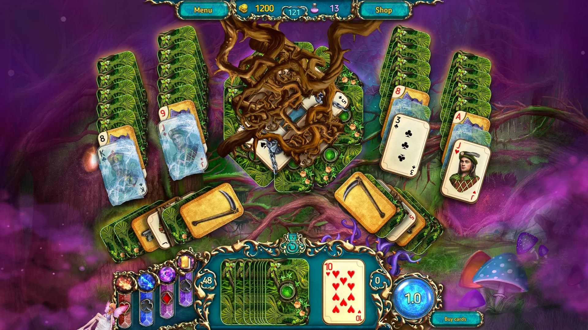 Dreamland Solitaire: Dark Prophecy görsel 4