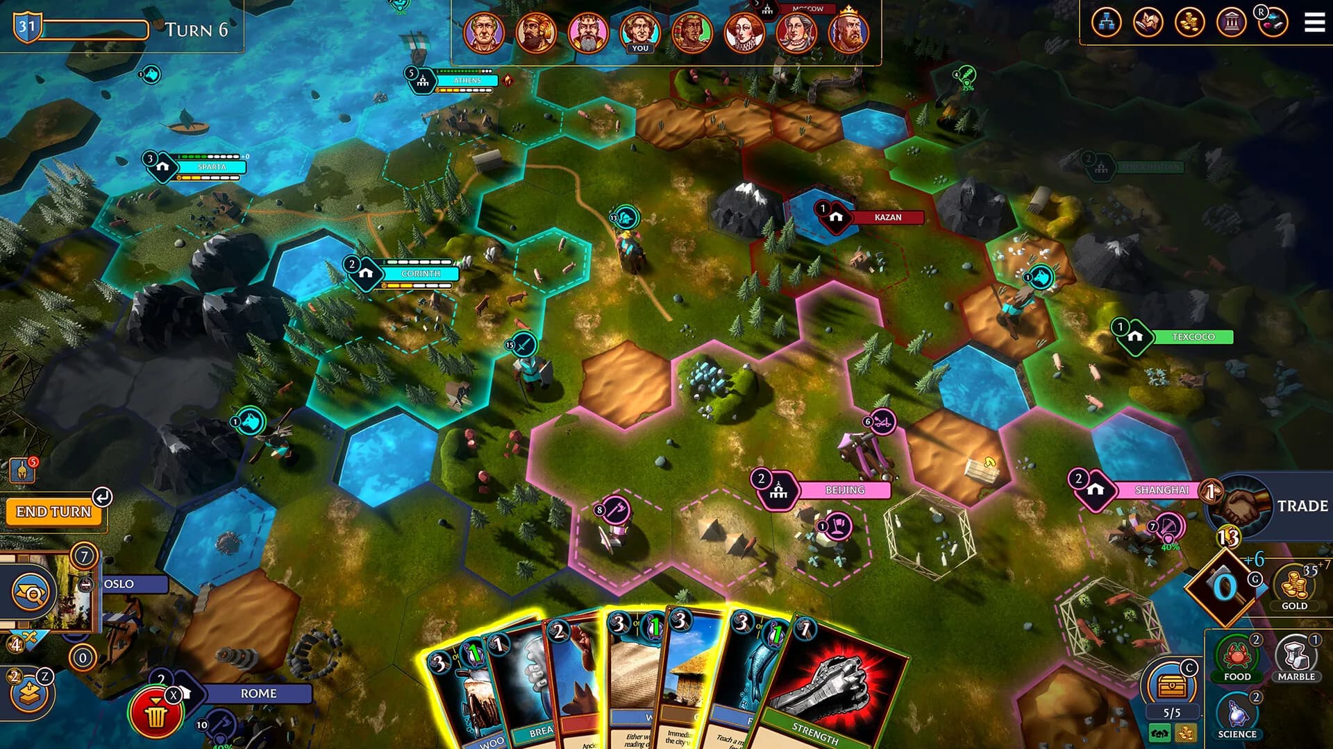 Hexarchy görsel 2