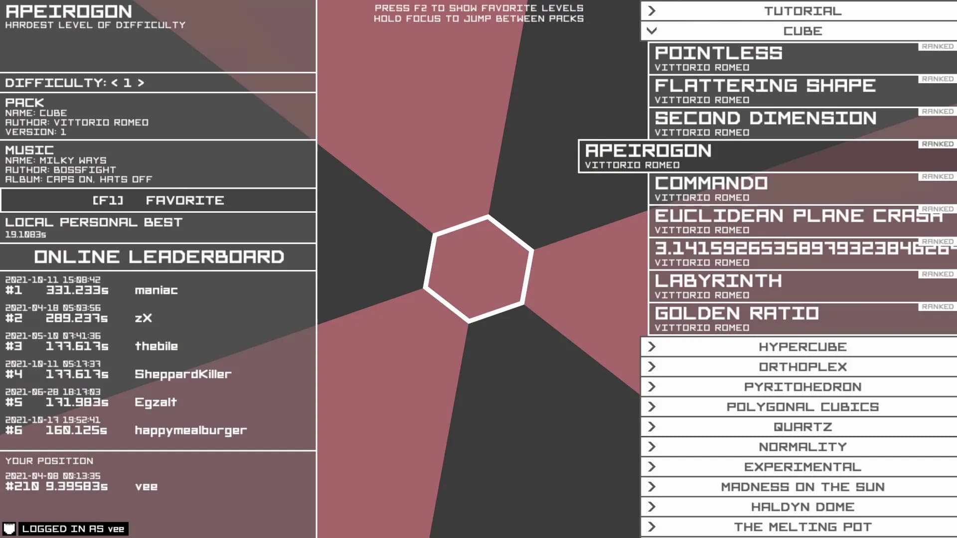 Open Hexagon görsel 6