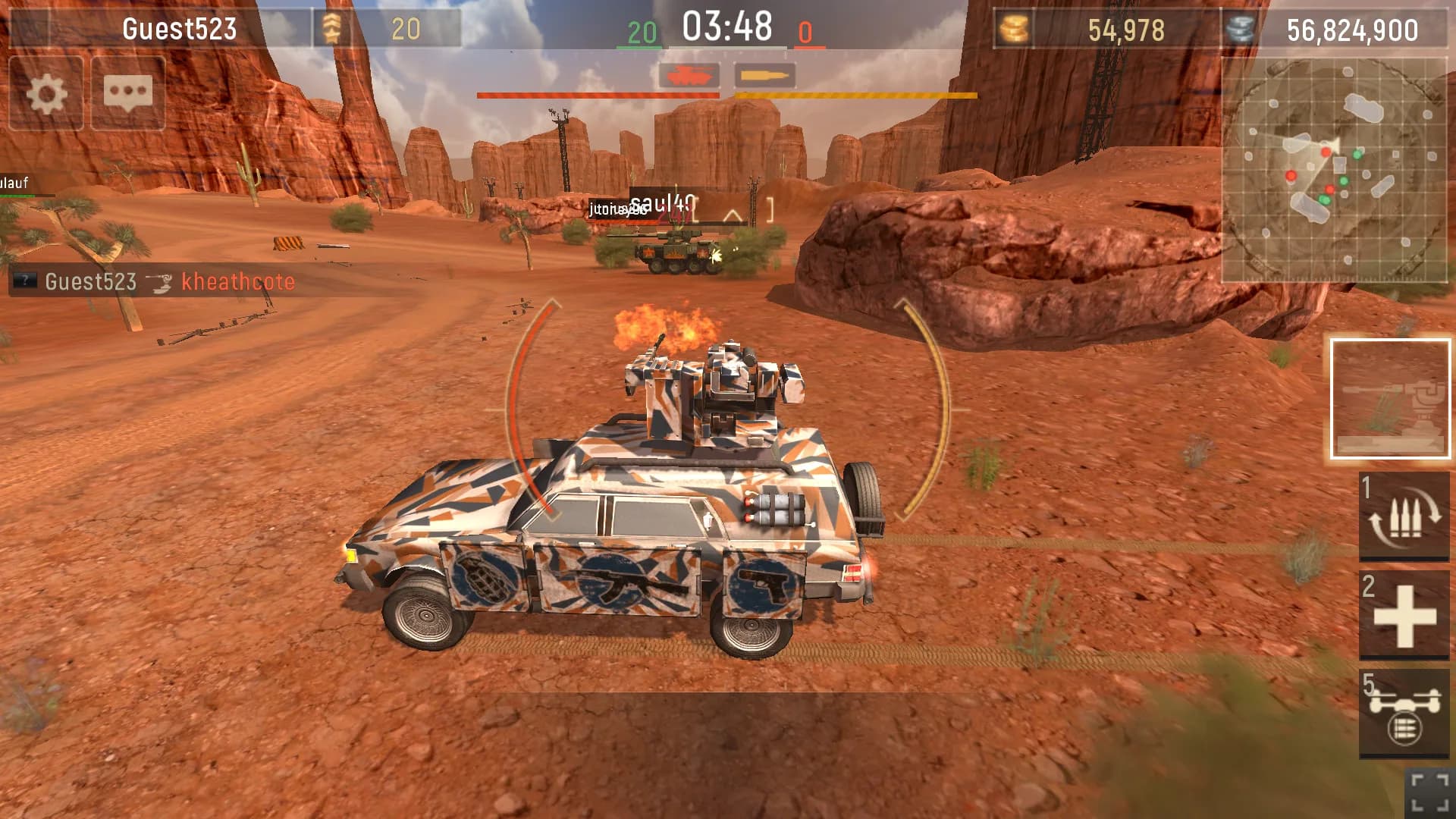 Metal Force: Tank Games Online görsel 5