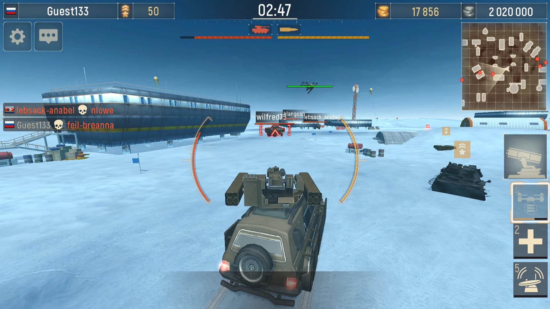 Metal Force: Tank Games Online görsel 7