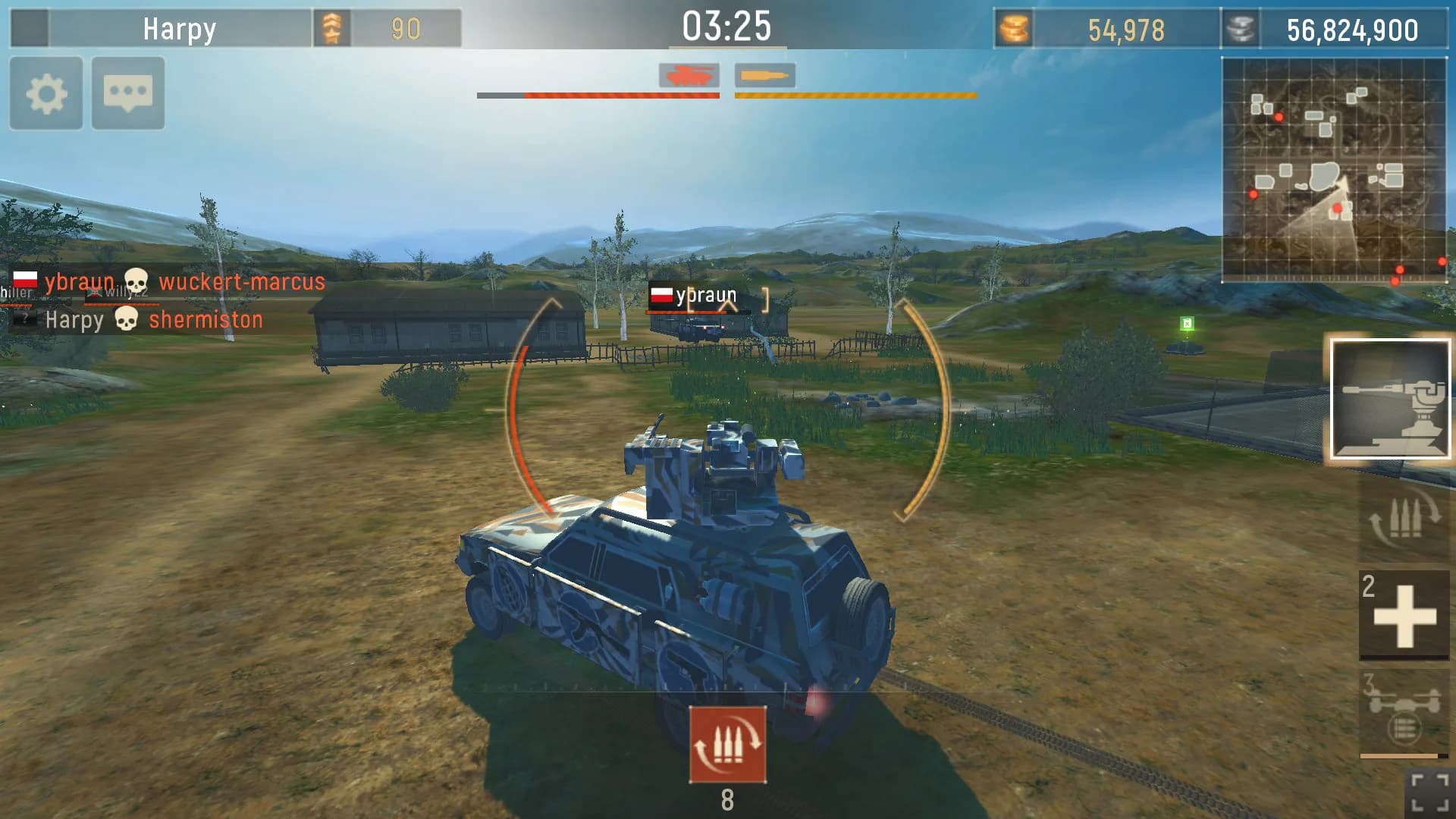 Metal Force: Tank Games Online görsel 8