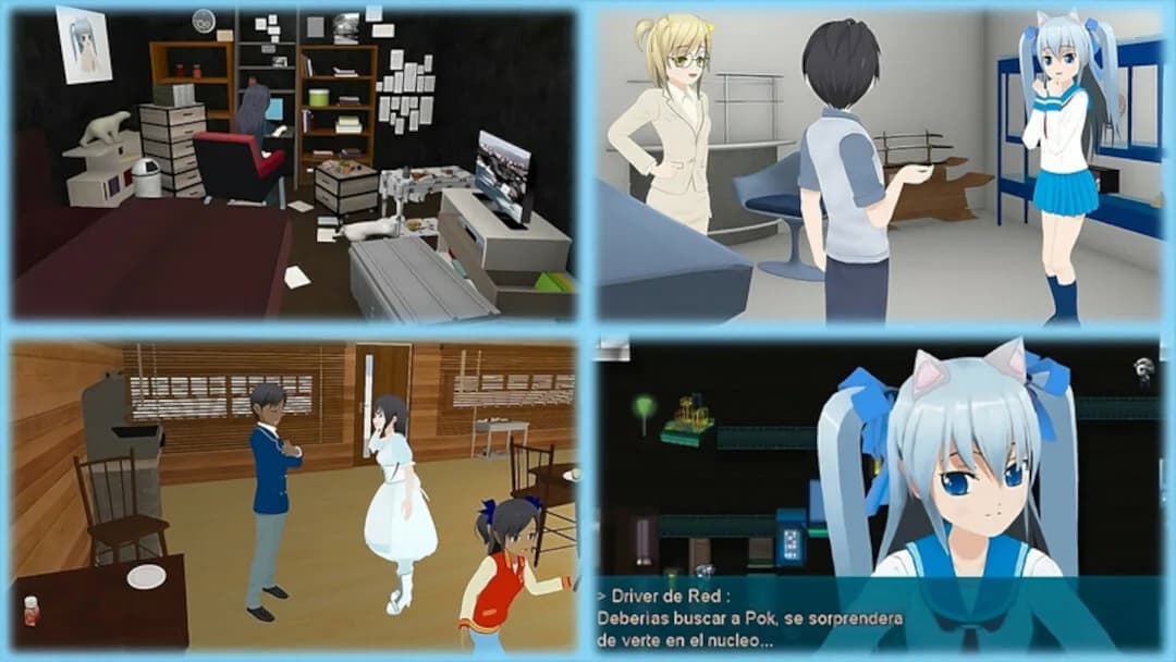 Artificial Life 2061: Cybersys - Diva Of The VRworld, Babel Project: "Kodota Komori 1416" [tarafından yapılmıştır: Joseph Sanz] görsel 14
