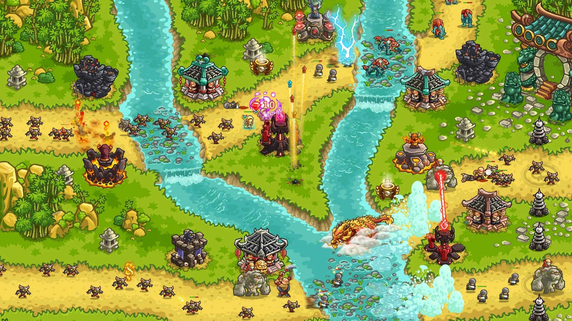 Kingdom Rush Vengeance - Tower Defense görsel 2