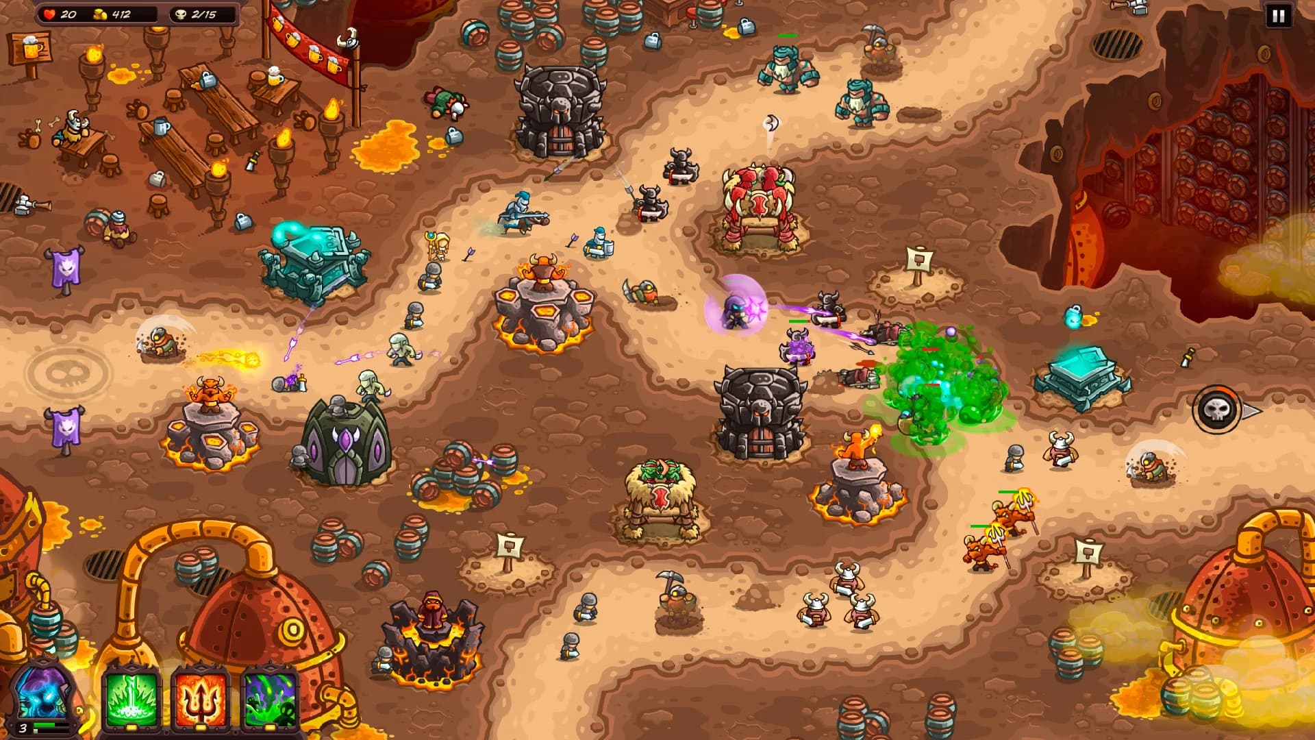 Kingdom Rush Vengeance - Tower Defense görsel 6