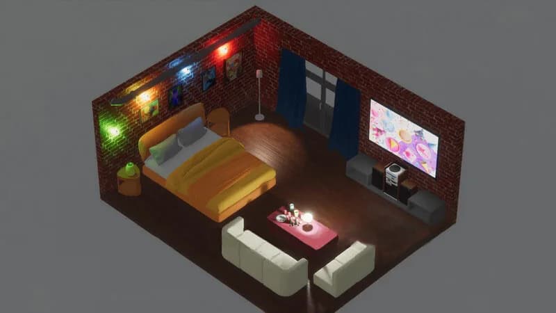 Messy Room Simulator görsel 4