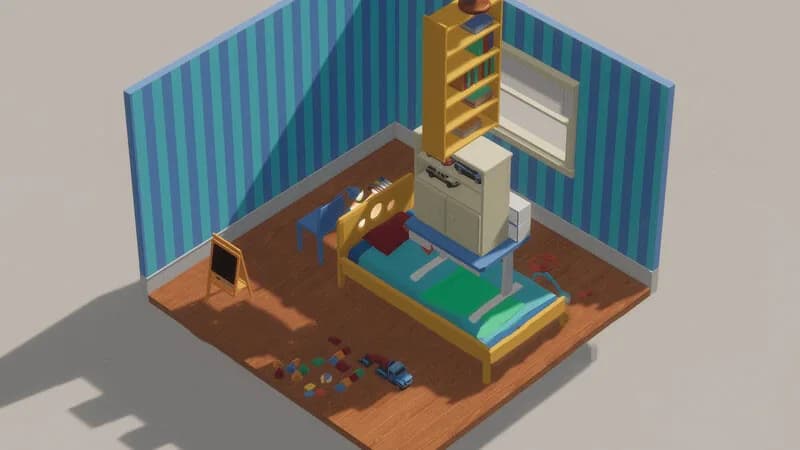 Messy Room Simulator görsel 5