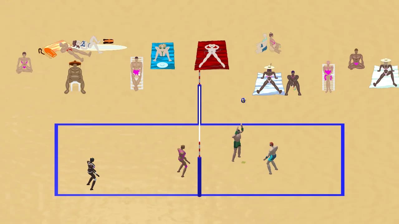 Beach Volleyball Competition görsel 2