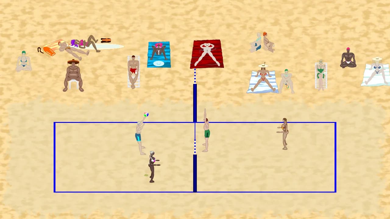 Beach Volleyball Competition görsel 3