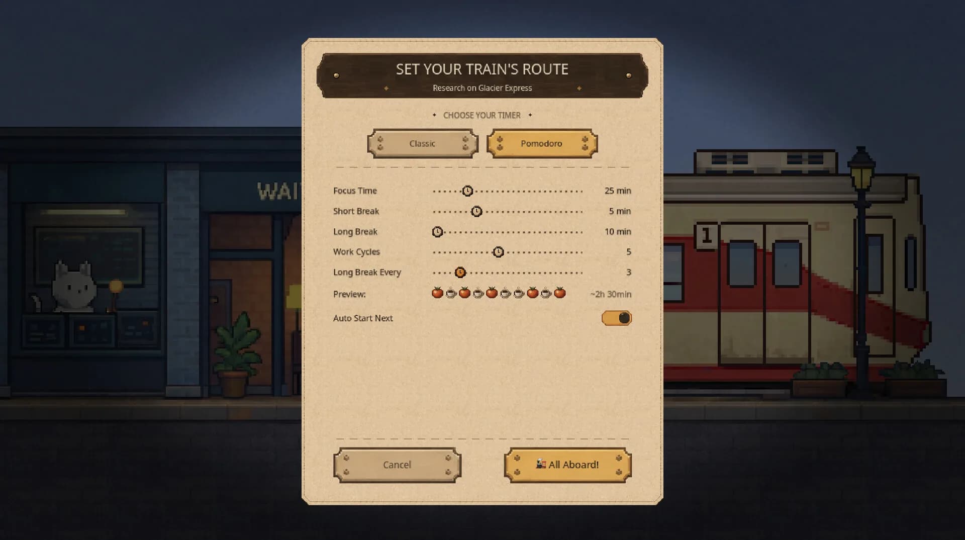 Focus Train: Lofi Journey görsel 3