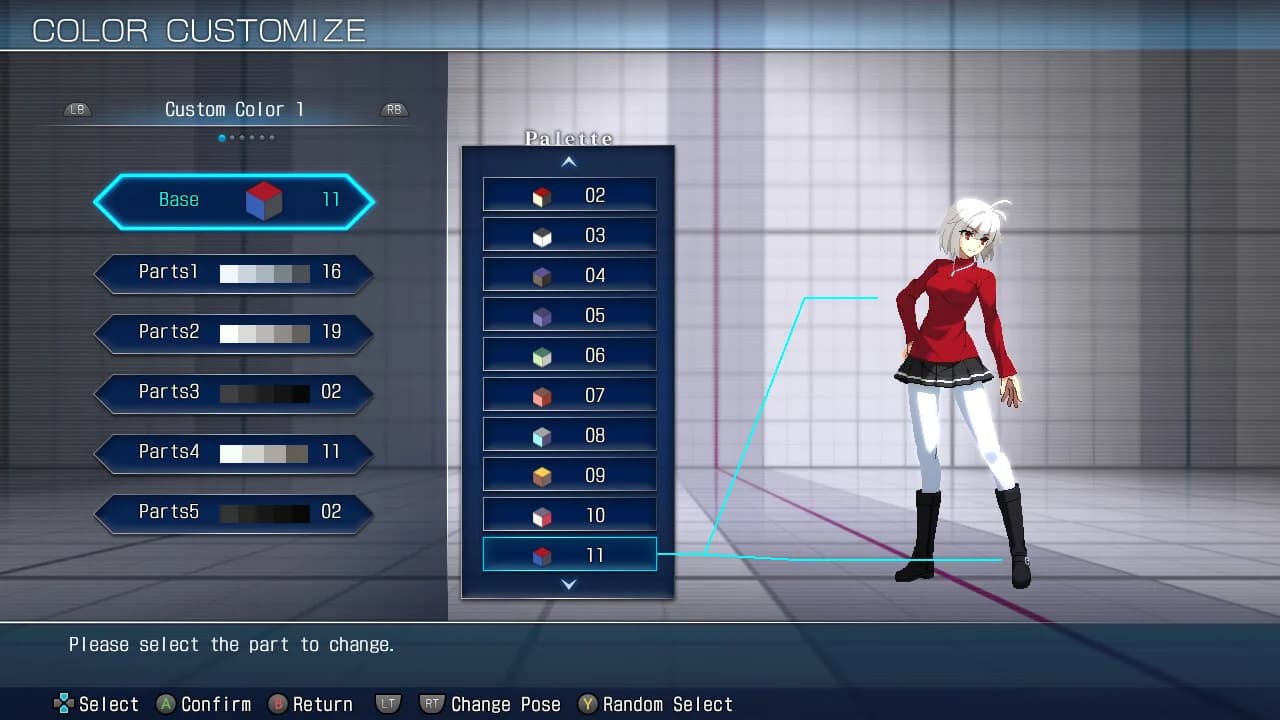 MELTY BLOOD: TYPE LUMINA görsel 8