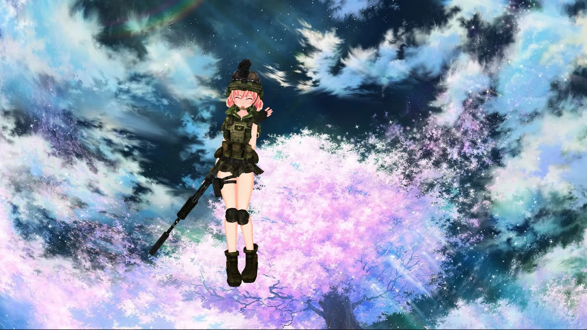 Anime Desktop Girls görsel 5