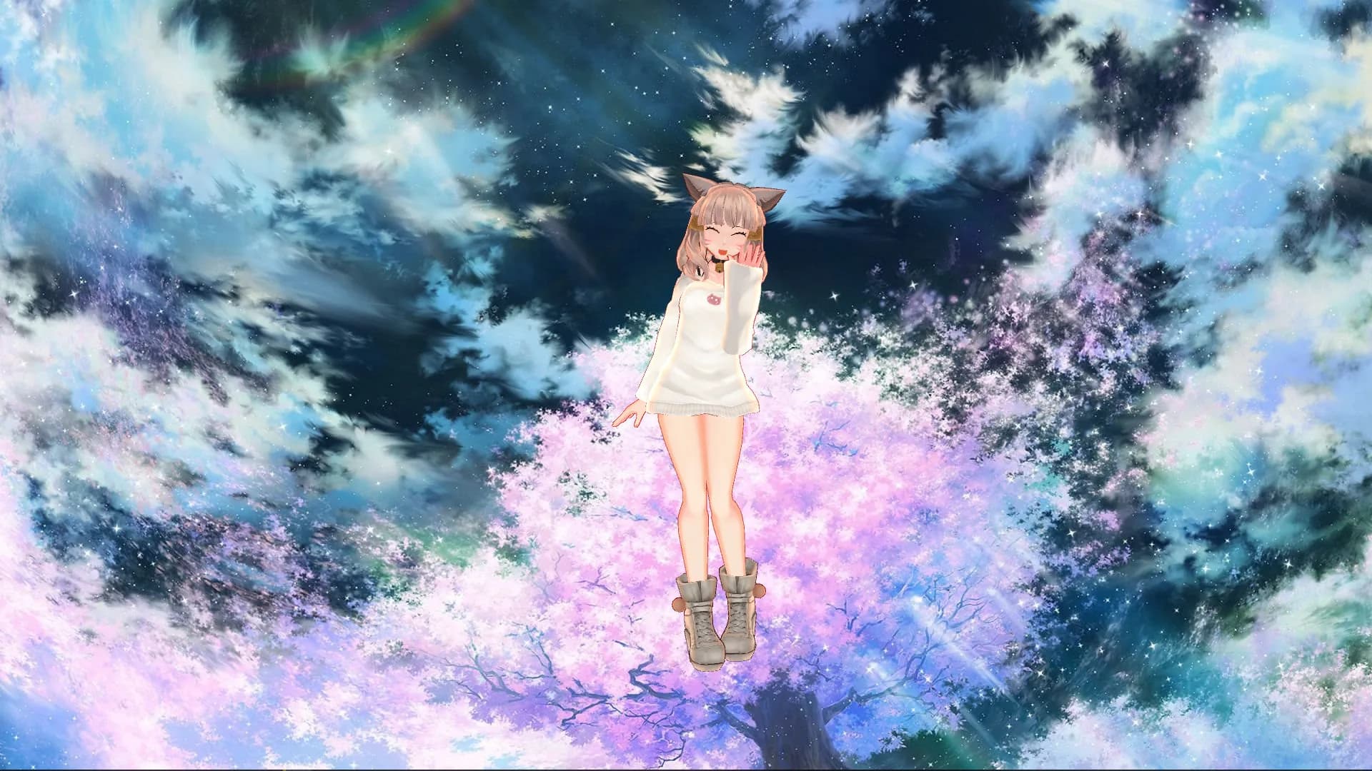 Anime Desktop Girls görsel 9