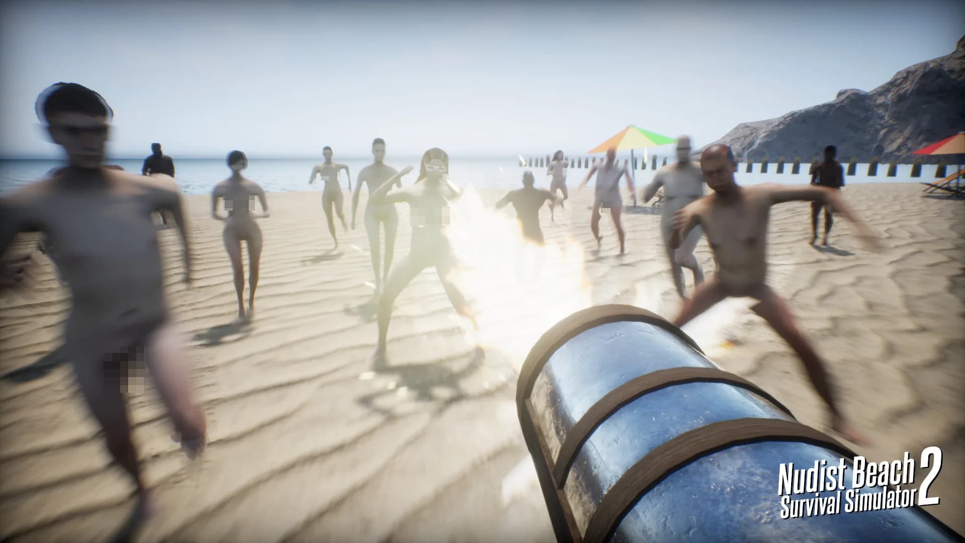 Nudist Beach Survival Simulator 2 görsel 2