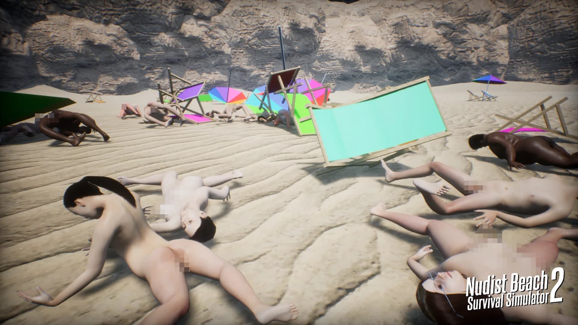 Nudist Beach Survival Simulator 2 görsel 5